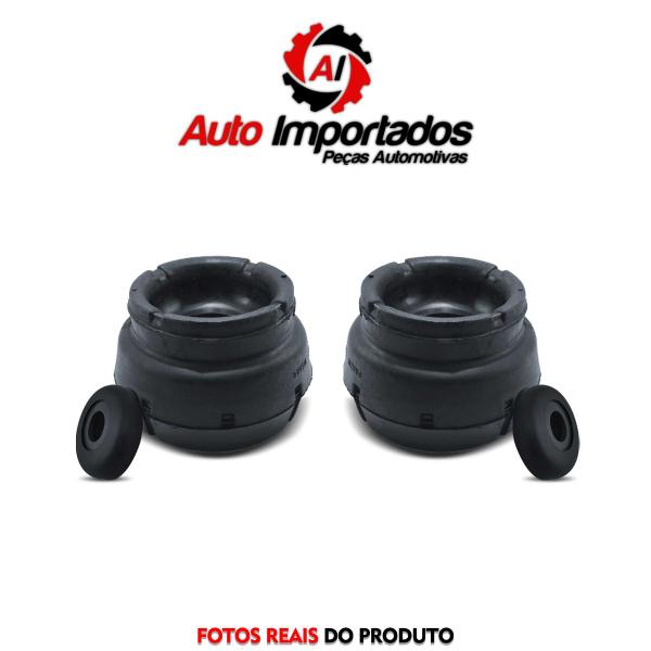 Imagem de Par Amortecedor Allen + Kit Coxim Suspensão Dianteira Volkswagen Saveiro Cross 2010 2011 2012 2013 2014 2015 2016