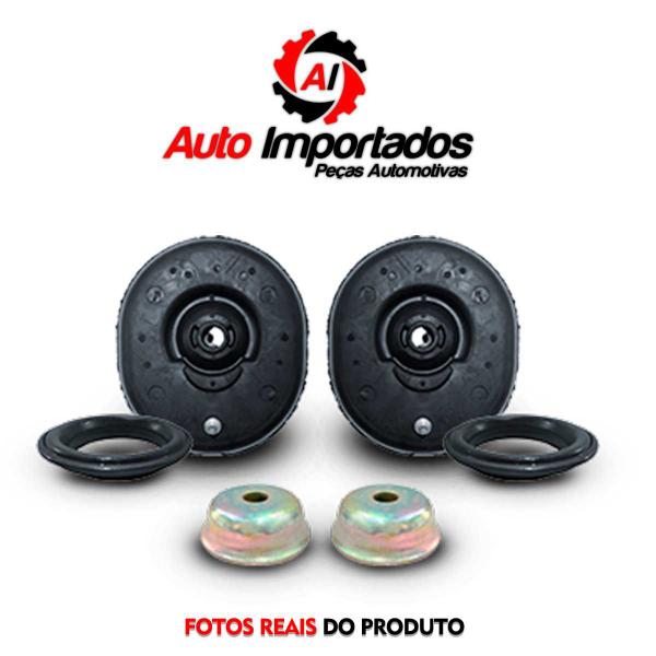 Imagem de Par Amortecedor Kit Coxim Batente Suspensão Dianteira Citroen C3 2013 2014 2015 2016 2017 2018 2019 2020 2021 Manual