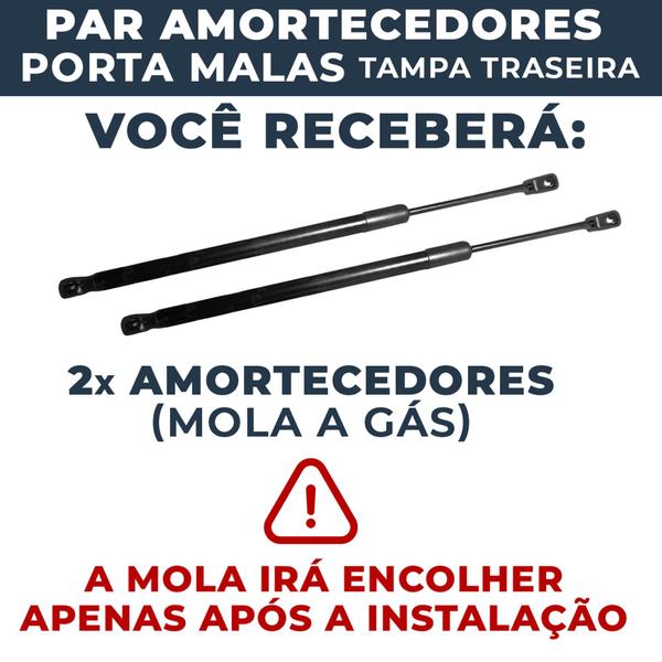 Imagem de Par Amortecedor Porta Malas Tampa Traseira Fit 2003 A 2008