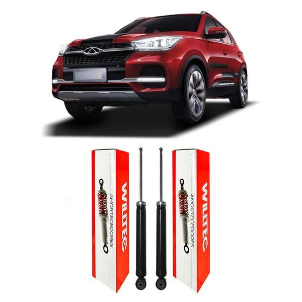 Par Amortecedor Traseiro Chery Tiggo 5x 2019 2020 2021 2022 - Willtec Imagem de Par Amortecedor Traseiro Chery Tiggo 5x 2019 2020 2021 2022
