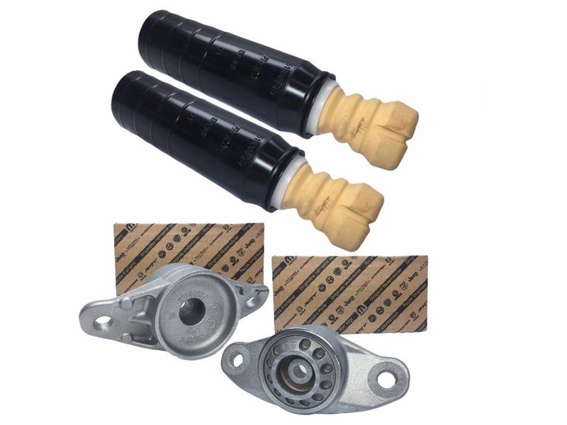 Imagem de Par Amortecedor Traseiro MONROE GRAND SIENA + Kit Batente Coxim Original FIAT Grand Siena