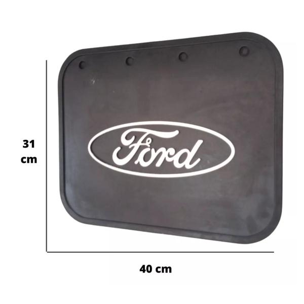 Imagem de Par Apara Barro Dianteiro Ford Cargo 712/814/815.. 40x31