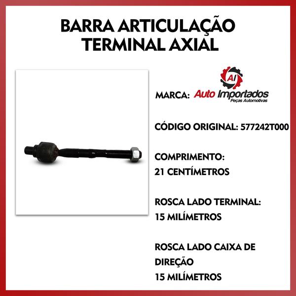 Imagem de Par Articulação Axial Dianteiro Azera 2013 2014 2015 2016 17