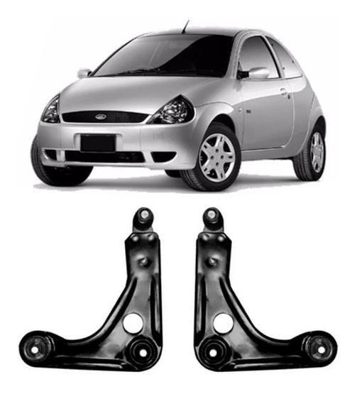 Imagem de Par Bandeja Balança Dianteira Ford Ka 2001 2002 2003 2004 05