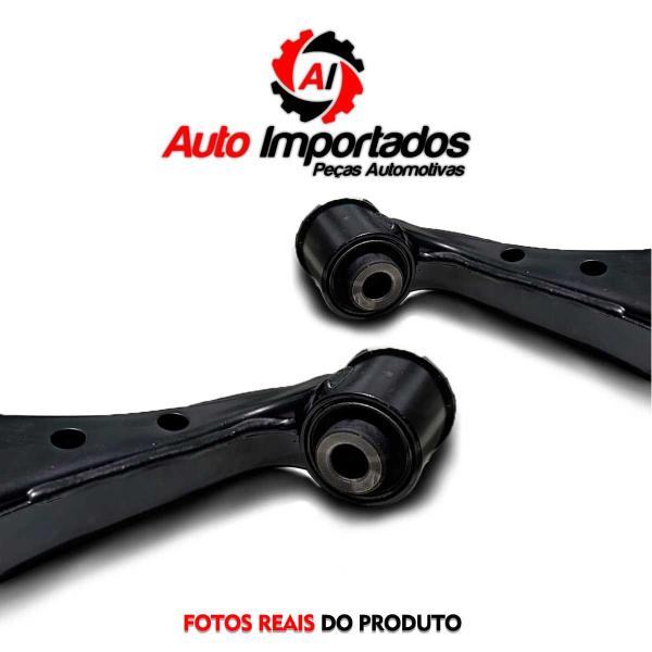 Imagem de Par Bandeja Balança Leque Braço Sem Pivô Suspensão Dianteira Esquerda Direita Honda Civic 2001 2002 2003 2004 2005 2006