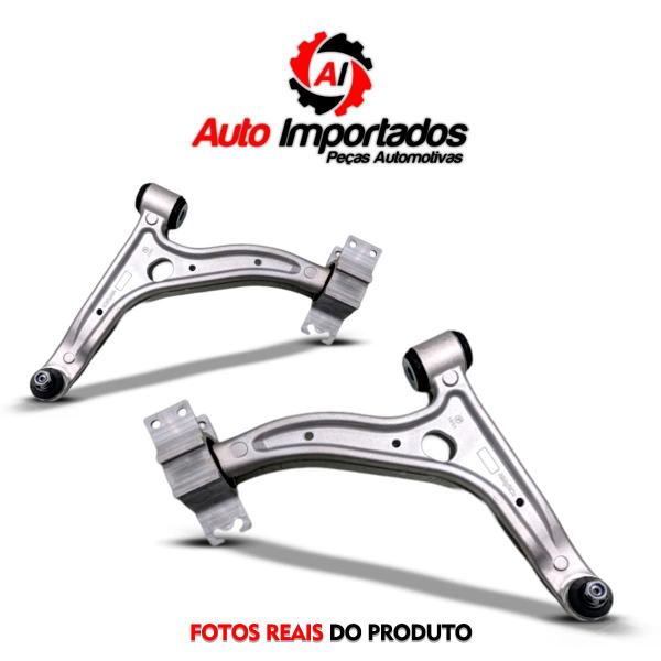 Imagem de Par Bandeja Balança Leque Inferior Suspensão Dianteira Mercedes Benz CLA200 2012 2013 2014 2015 2016 2017 2018