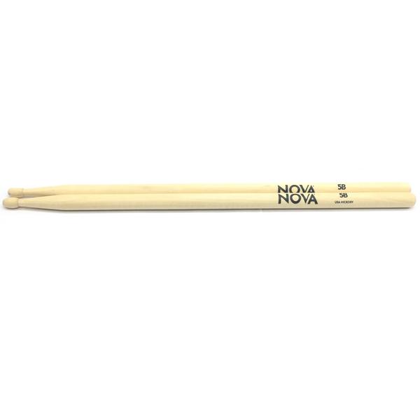 Imagem de Par Baqueta Vic Firth NOVA 5B Hickory Americana USA Madeira