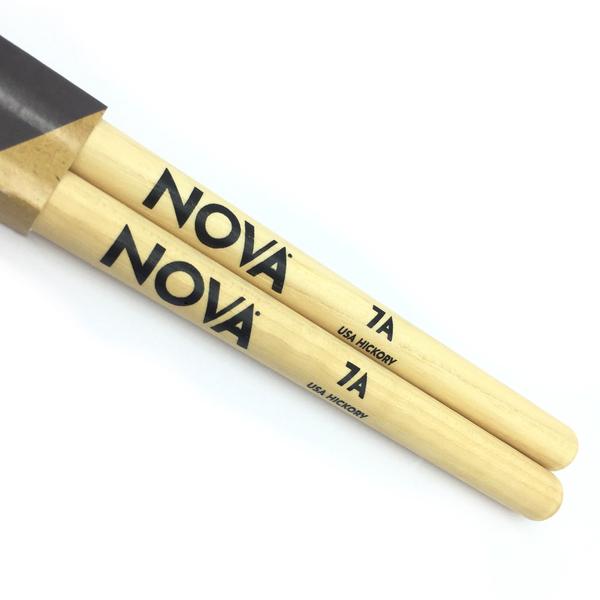 Imagem de Par baqueta VIC FIRTH NOVA 7A Hickory Americana USA Madeira