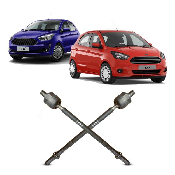 Imagem de Par Barra Braço Articulação Axial Dianteira Ford New Ka 2014 2015 2016 2017 2018 2019 2020 2021