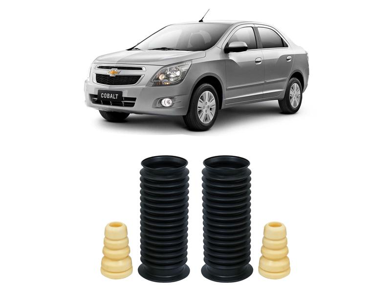 Imagem de Par Batente Coifa Dianteiro Chevrolet Cobalt 2018 2019 2020