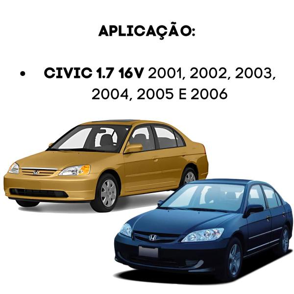 Imagem de Par batente do amortecedor da suspensão traseira civic 2001 2002 2003 2004 2005 2006