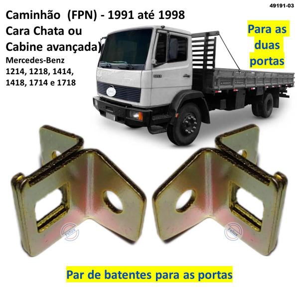 Imagem de Par Batentes da Porta Mercedes FPN 912C 1214 1718 1991-1998