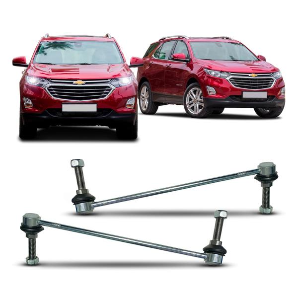 Imagem de Par Bieleta Barra Tirante Estabilizadora Suspensão Dianteira Chevrolet Equinox 2017 2018 2019 2020 2021 2022 2023