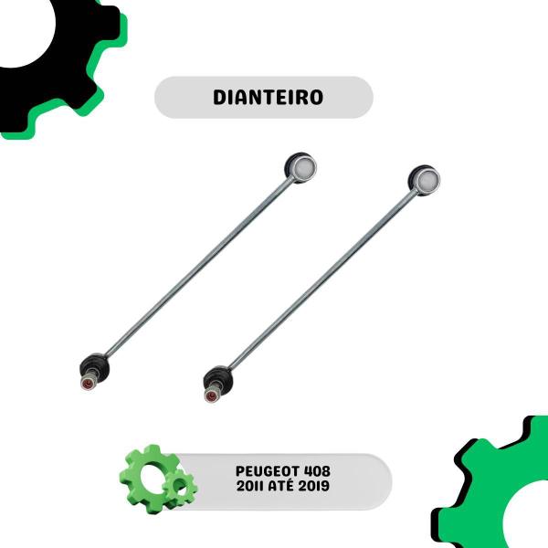 Imagem de Par Bieleta Dianteira Estabilizadora Peugeot 408 2011 A 2019