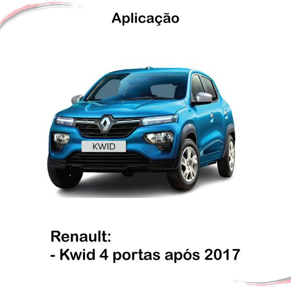 Imagem de Par Borracha da Porta Diant ou Tras Renault Kwid Após 2017