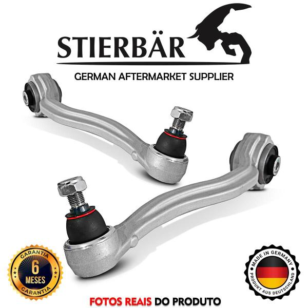 Imagem de Par Braço Controle Barra Oscilante Tirante Curvo Superior Suspensão Dianteira Mercedes Benz C55 AMG W203 2004 2005 2006