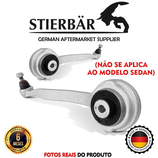 Imagem de Par Braço De Controle Oscilante Tirante Curvo Superior Suspensão Dianteira Mercedes Benz E250 C207 A207 2014 2015 2016