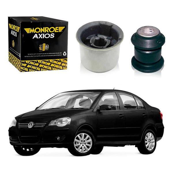 Par Bucha Bandeja Dianteira Polo Sedan 1.6 2.0 2007 A 2011 - Axios Imagem de Par Bucha Bandeja Dianteira Polo Sedan 1.6 2.0 2007 A 2011