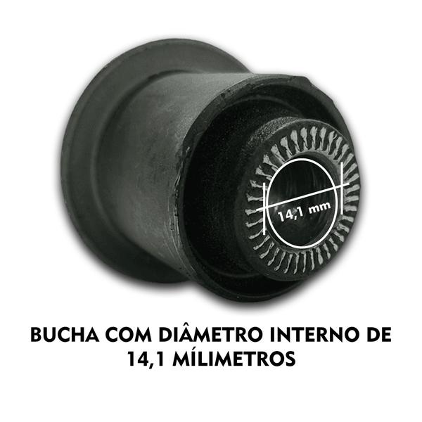 Imagem de Par Bucha Bandeja Dianteira Renault Duster 2012 2013 2014 15