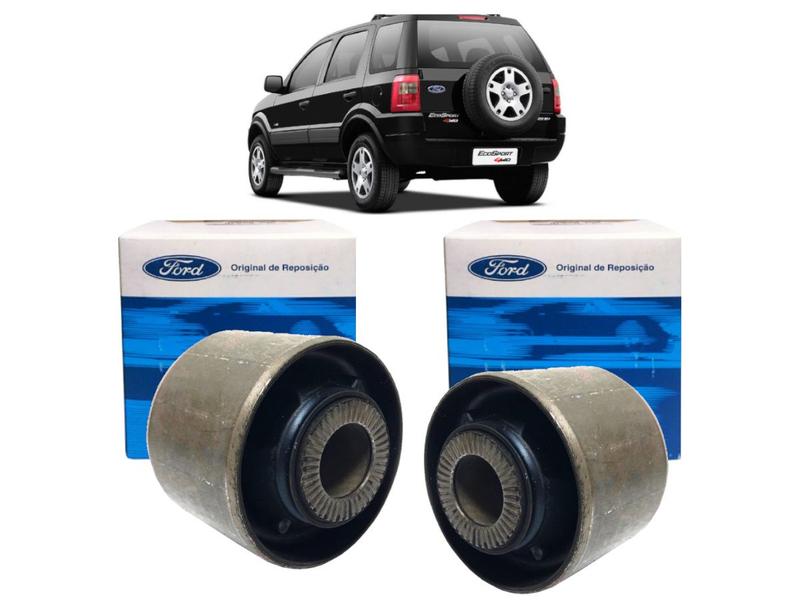 Imagem de Par Bucha Eixo Traseiro Ecosport 4x4 2004 a 2012 FORD ORIGINAL 54,5 / 17mm / 50m