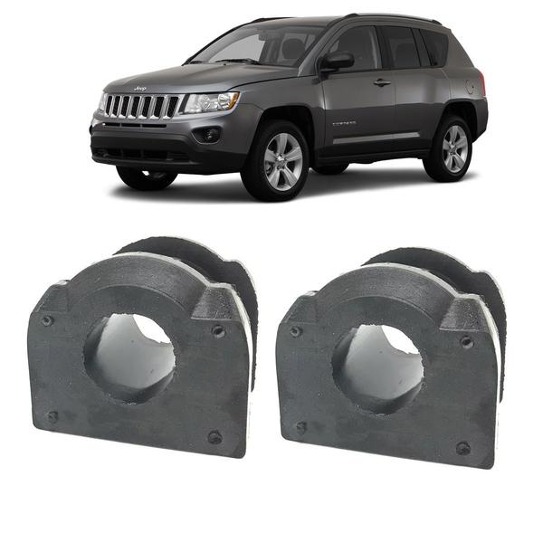 Imagem de Par Bucha Estabilizadora Jeep Compass 2011 2012 2014 2015