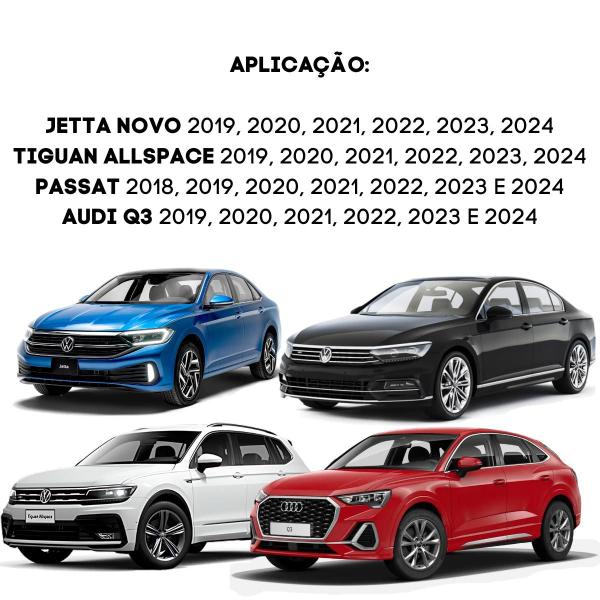 Imagem de Par buchas bandeja balança traseira jetta tiguan passat audi q3 2018 2019 2020 2021 2022 2023