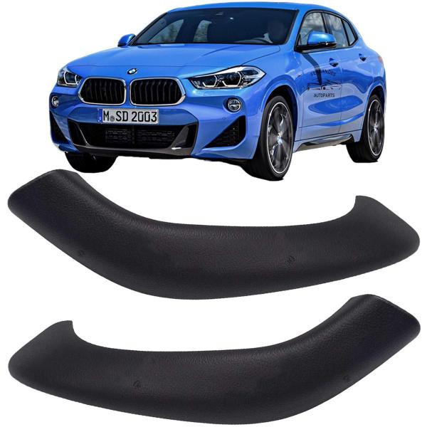 Imagem de Par Capa Puxador Interno Bmw X2 Preto 22