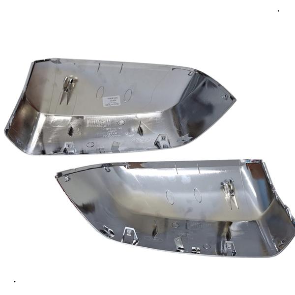 Imagem de Par Capa Retrovisor Cromada Ford Ranger 2024 2025 Original