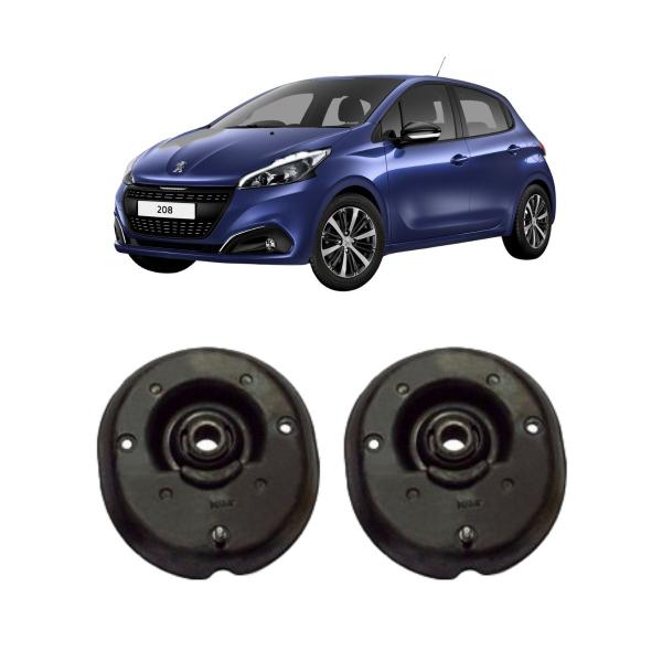 Imagem de Par Coxim Batente Amortecedor Dianteiro Peugeot 208 Envio Imediato