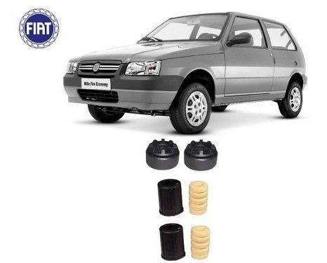 Imagem de Par Coxim Batente Do Amortecedor Dianteiro Fiat Uno 2005 2006 2007 2008