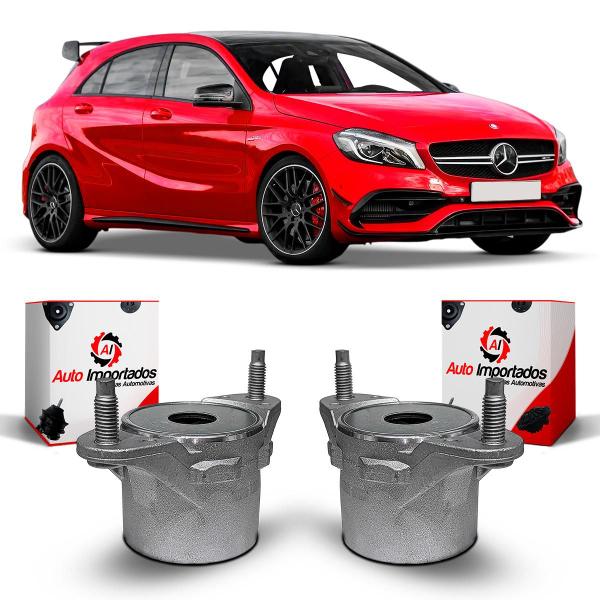 Imagem de Par Coxim Batente Suporte Batedor Amortecedor Traseiro Mercedes Benz Classe A45 AMG W176 2013 2014 2015 2016 2017 2018