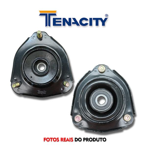 Imagem de Par Coxim Suporte Batente Batedor Com Rolamento Original Tenacity Suspensão Dianteira Lifan X60 2013 2014 2015 2016 2017