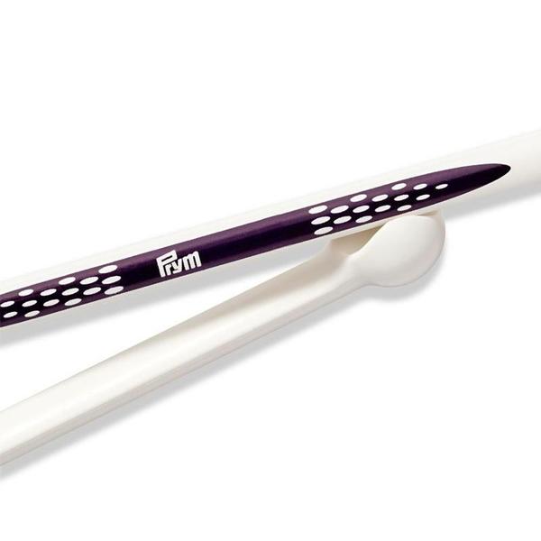 Par De Agulhas Para Tricô Ergonômica Prym 10Mm Imagem de Par De Agulhas Para Tricô Ergonômica Prym 10Mm