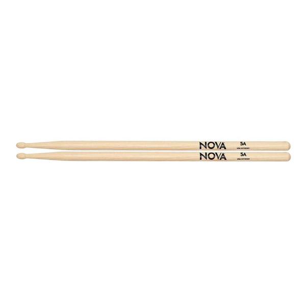 Imagem de Par de Baquetas 5B Vic Firth Nova Ponta de Madeira