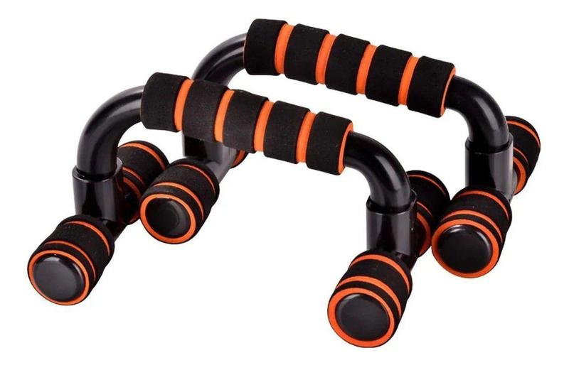 Par de Barra Apoio Chão Flexão Ergonômica Treino Peito Tríceps - Mbfit Imagem de Par de Barra Apoio Chão Flexão Ergonômica Treino Peito Tríceps - Mbfit