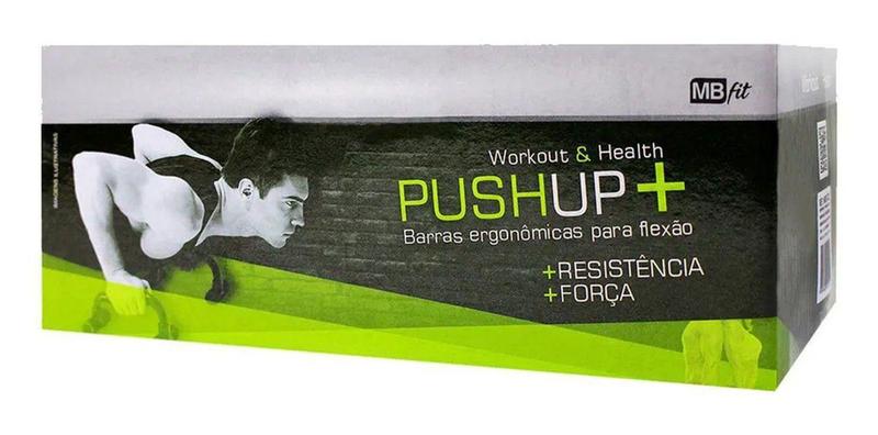 Par de Barra Apoio Chão Flexão Ergonômica Treino Peito Tríceps - Mbfit Imagem de Par de Barra Apoio Chão Flexão Ergonômica Treino Peito Tríceps - Mbfit
