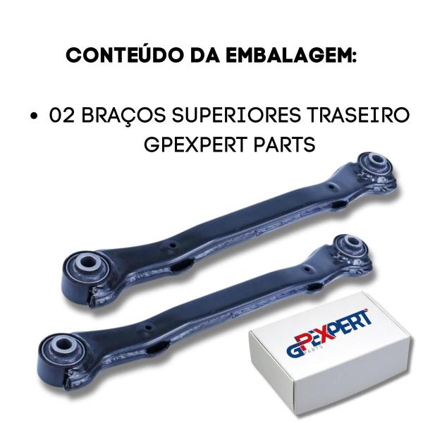 Imagem de Par de braço superior suspensão traseira azera sonata optima cadenza 2010 2011 2012 2013 2014 2015 2016 2017