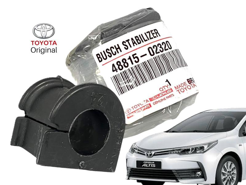 Imagem de Par de Buchas da Barra Estabilizadora Dianteira Corolla 2015 a 2019 Original TOYOTA 24mm