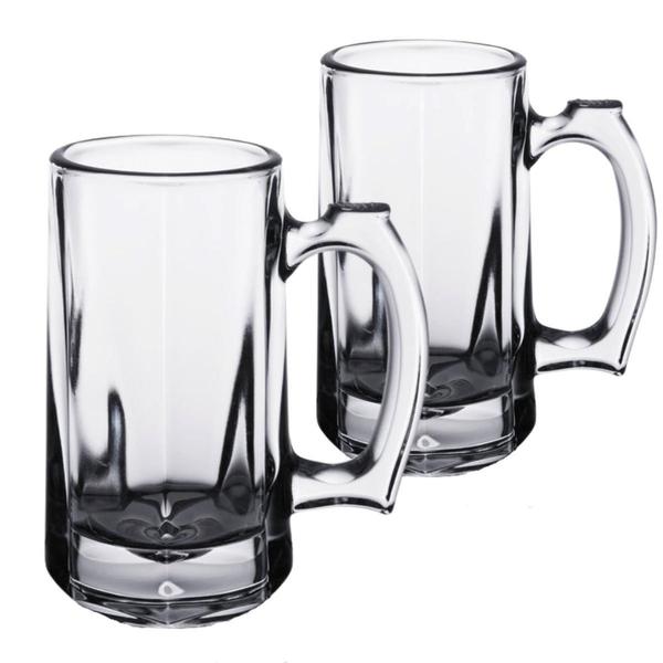 Imagem de Par de Caneca de Chopp Cerveja 400ml Wheaton