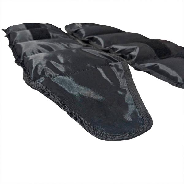 Par de Caneleira Peso 8kg Treinar pernas Treinar em Casa Academia Tornozeleira Funcional Preta - Diamond Fit Imagem de Par de Caneleira Peso 8kg Treinar pernas Treinar em Casa Academia Tornozeleira Funcional Preta