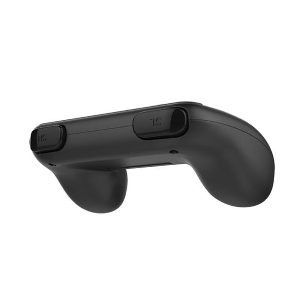 Imagem de Par de Case Suporte Grip De Mão Resistente Proteção Para Controle Joy-con Nintendo Switch - Preto