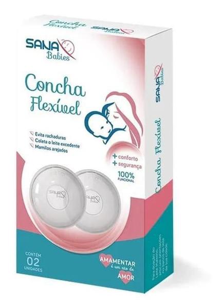 Imagem de Par De Concha Flexível Para Seios Sana Babies