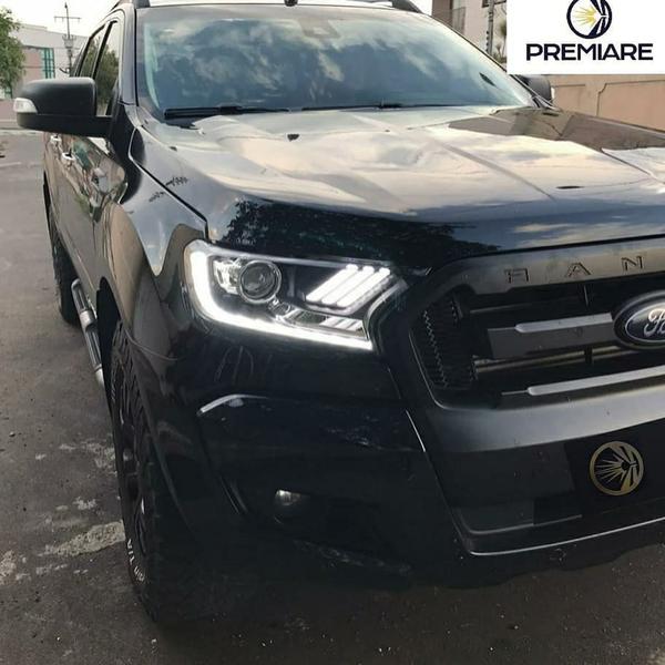 Imagem de Par de Farol Full LED Ford Ranger Mustang 2017 a 2020