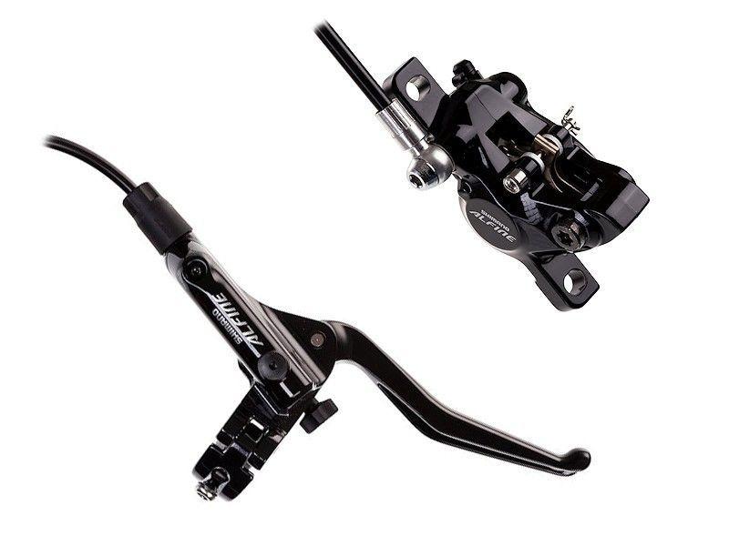 Imagem de Par de Freios a disco hidráulico Shimano Alfine BR-S700 preto