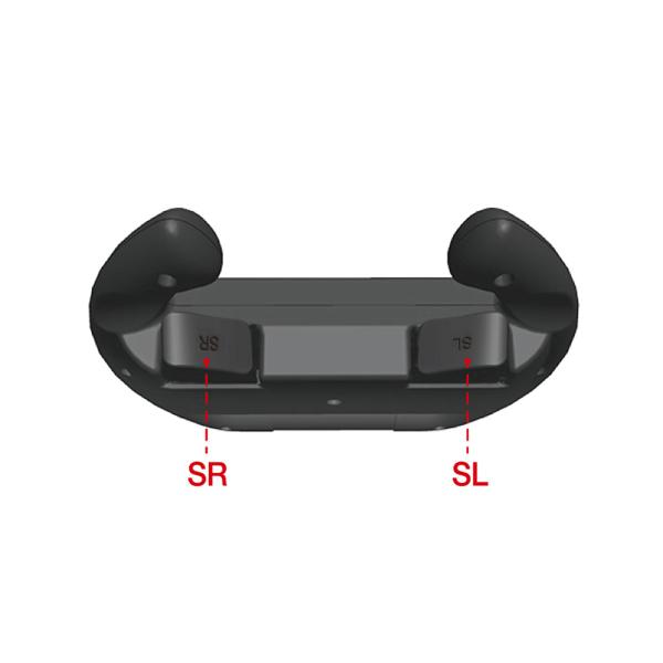 Imagem de Par de Grip para Joy-Con Volante Controle Direção Compatível com Nintendo Switch / Switch Oled