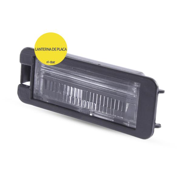 Imagem de Par de Lanterna Luz de Placa + LED Volkswagen Fox 2003 a 2014 Gol G4 2005 a 2014