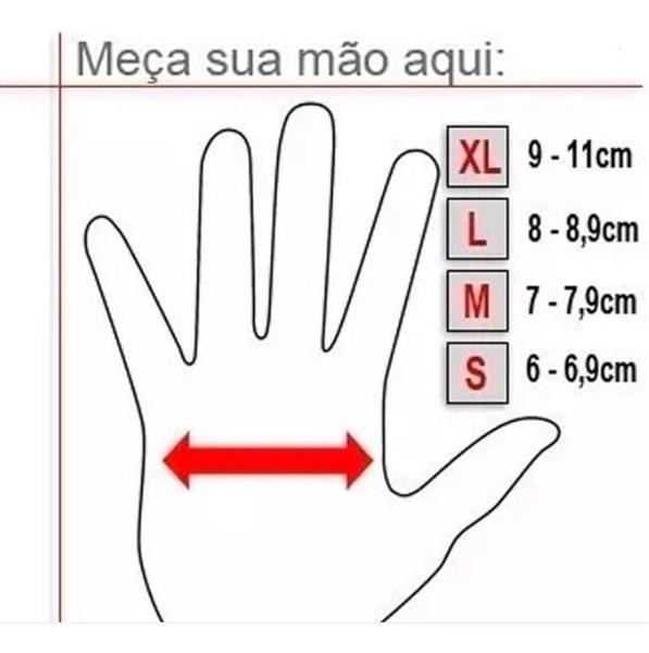 Imagem de Par De Luvas Gel Ciclismo Dedo Curto Bike Academia Proteção