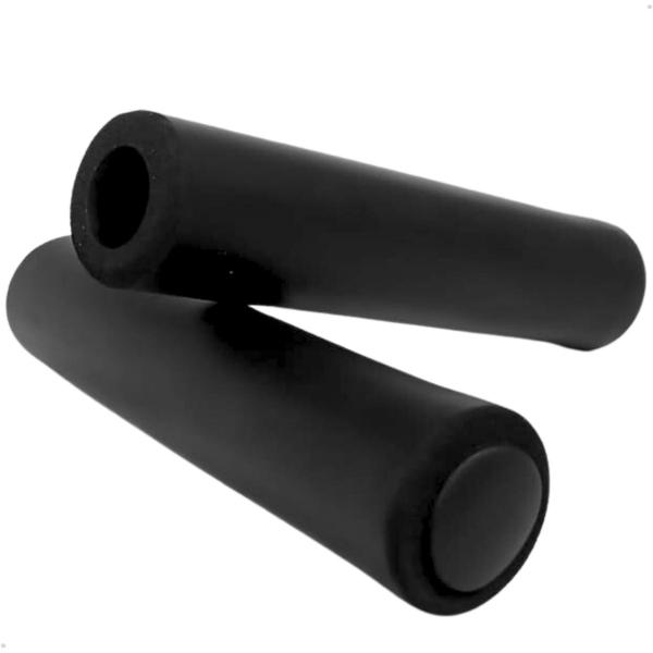 Imagem de Par de Manoplas Luvas de Ciclismo NBR Espuma Gel Silicone Bicicleta Bike Universal Punho Conforto Apoio NBR Passeio MTB BMX Antiderrapante