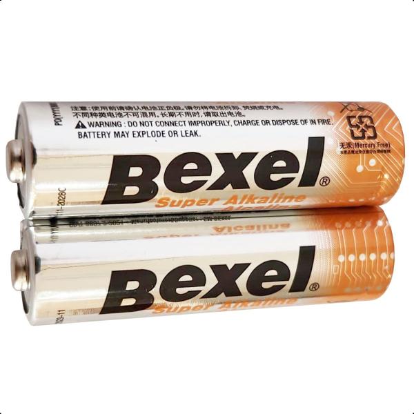 Imagem de Par de Pilhas AA Bexel Super Alkaline LR6 1.5V Ultraduraçao