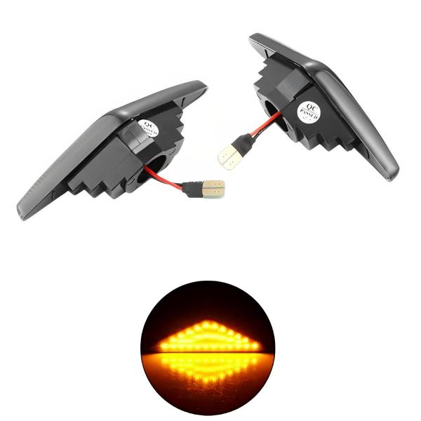 Imagem de Par de Pisca Seta luz Sequencial Ford Focus Sedan ano 1998 a 2008 para-lama led dinamico Sinal Repetidor lâmpada 1.6 Glx Flex 2.0 Ghia Glx S 1.8